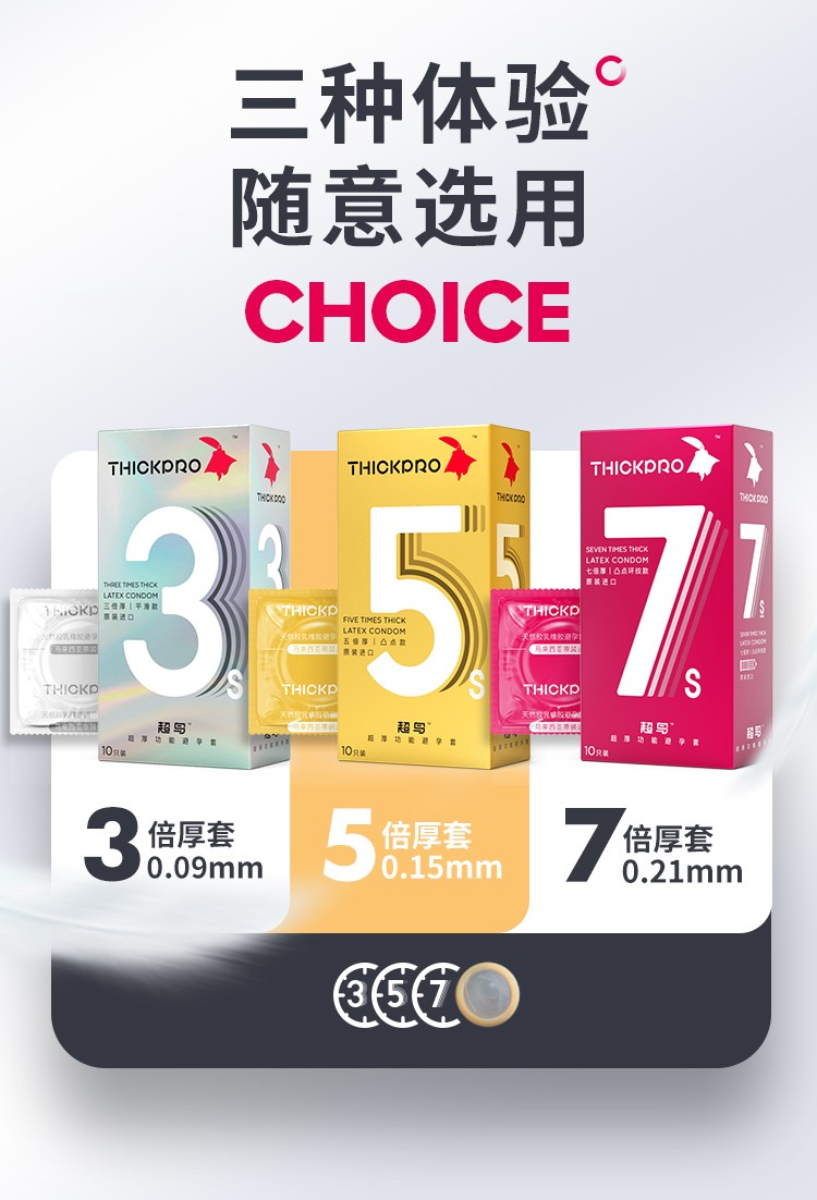 超鸟犀之宝超厚避孕套颗粒加厚安全套润滑凸点量贩装