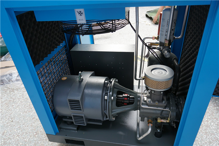 开山双螺杆空压机螺杆式永磁变频大型气泵空气压缩机75kw1115螺杆空