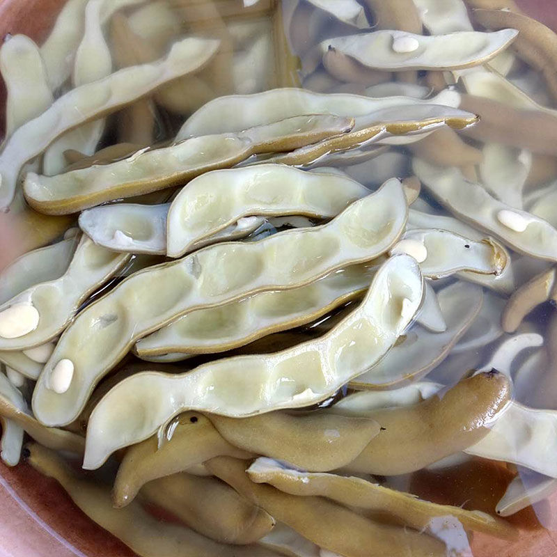 梅州客家特色小菜农家狗爪豆胡老豆老虎豆虎老豆龙爪豆真空包装虎老豆