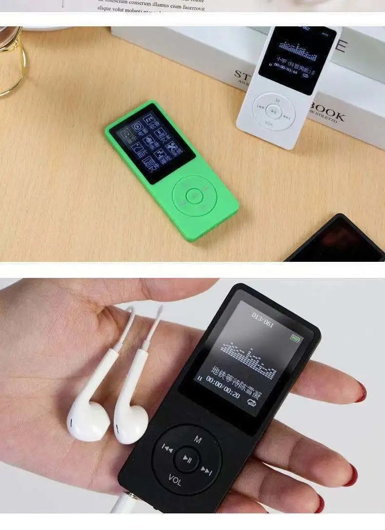 mp3随身听便携式女生mp6学生版听歌神器p3学生迷你小型mp4看小说 五代