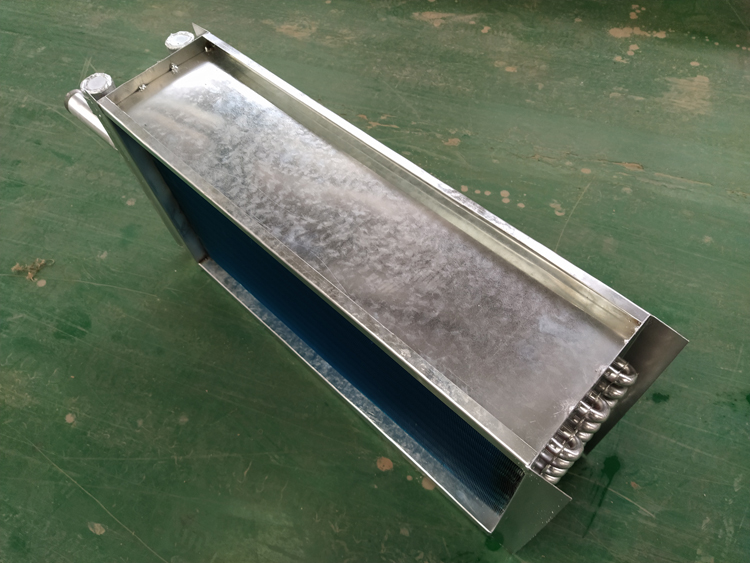 水空调散热器水空调机组铜管散热器中央空调铝箔翅片水冷蒸发器新风