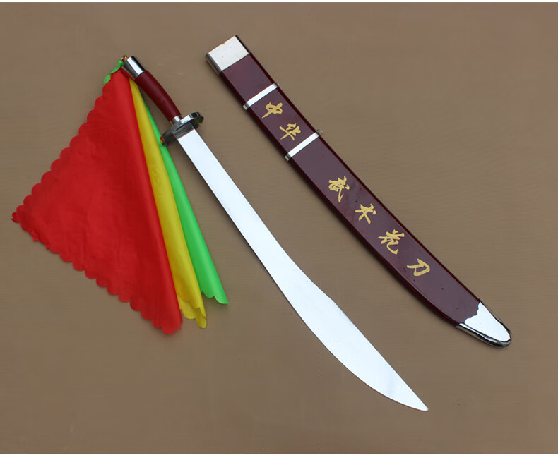 腾轩太极刀练武花刀表演刀软刀响刀单刀未开刃中华武术刀儿童武术晨练