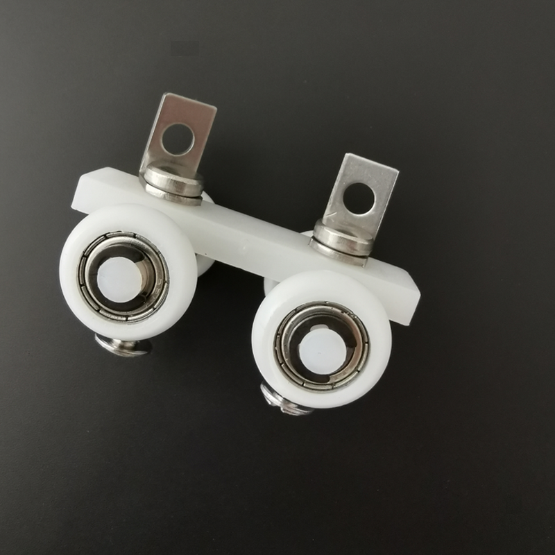 多折小折叠门连体配件厨房卫生间玻璃移门三扇连体件铝合金门配件