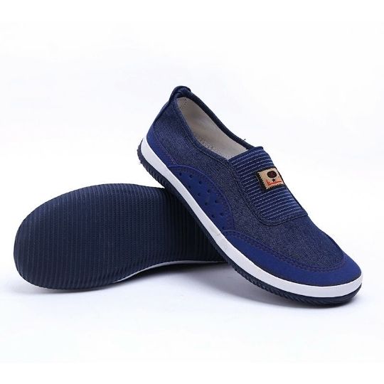 女士一脚蹬舒适透气耐磨低帮胶鞋田间劳作鞋干活鞋休闲鞋红色40