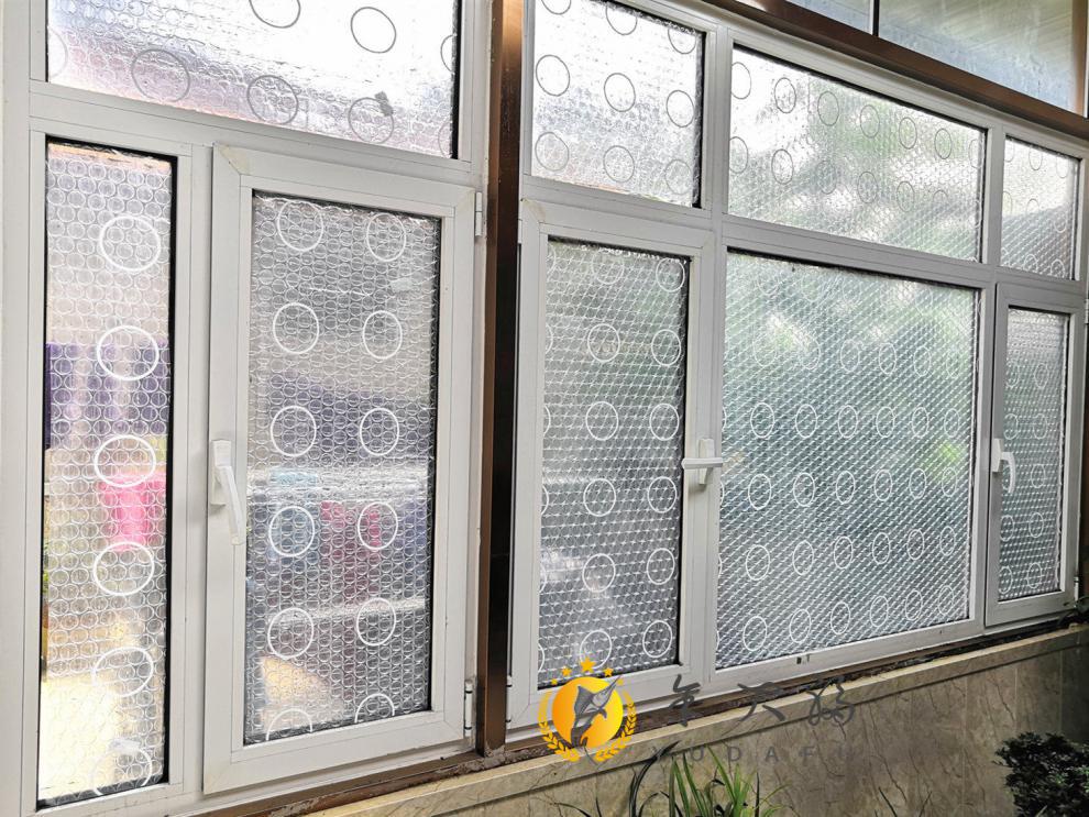 隆鼎封窗户塑料布窗户保温膜防寒双层透明防风隔热膜气泡贴膜窗户保温