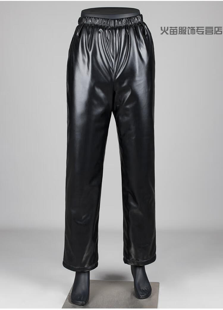 防水加绒皮衣男带帽加绒加厚黄金绒皮衣皮裤套装男外卖机车防风单皮薄