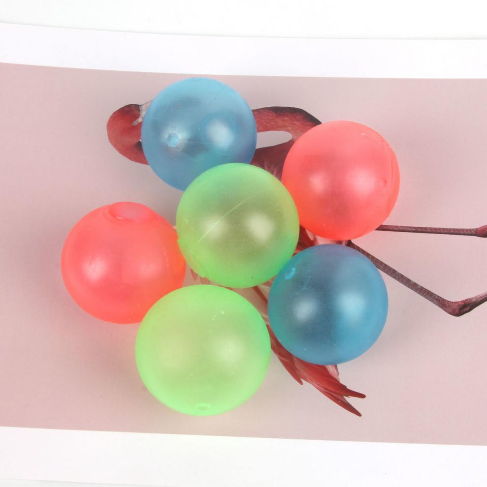 夜光粘粘球吸顶粘靶球抖音同款墙上黏黏球创意投掷解压发泄儿童玩具