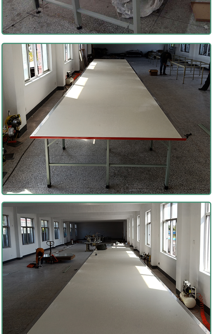 升级款裁剪台板服装裁剪台裁剪桌面板裁床台组合裁剪案板车间拉布工作