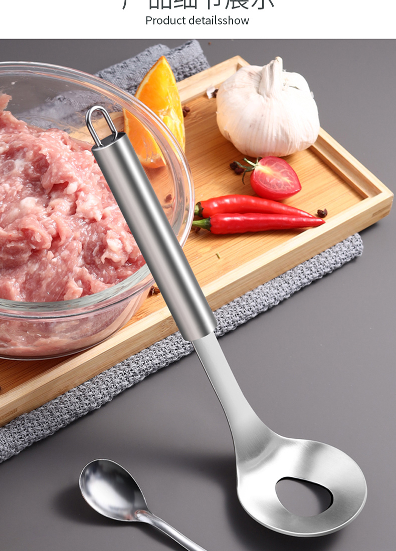 压丸子神器家用肉丸子制作器炸丸子工具挤丸子圆形厨房鱼丸挖勺器 304