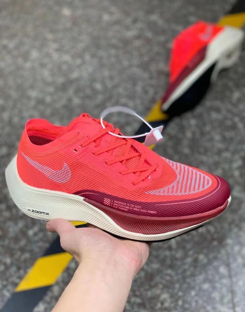 弋情omx vaporfly next%2竞速带气垫运动鞋 马拉松二代 彩 39【图片