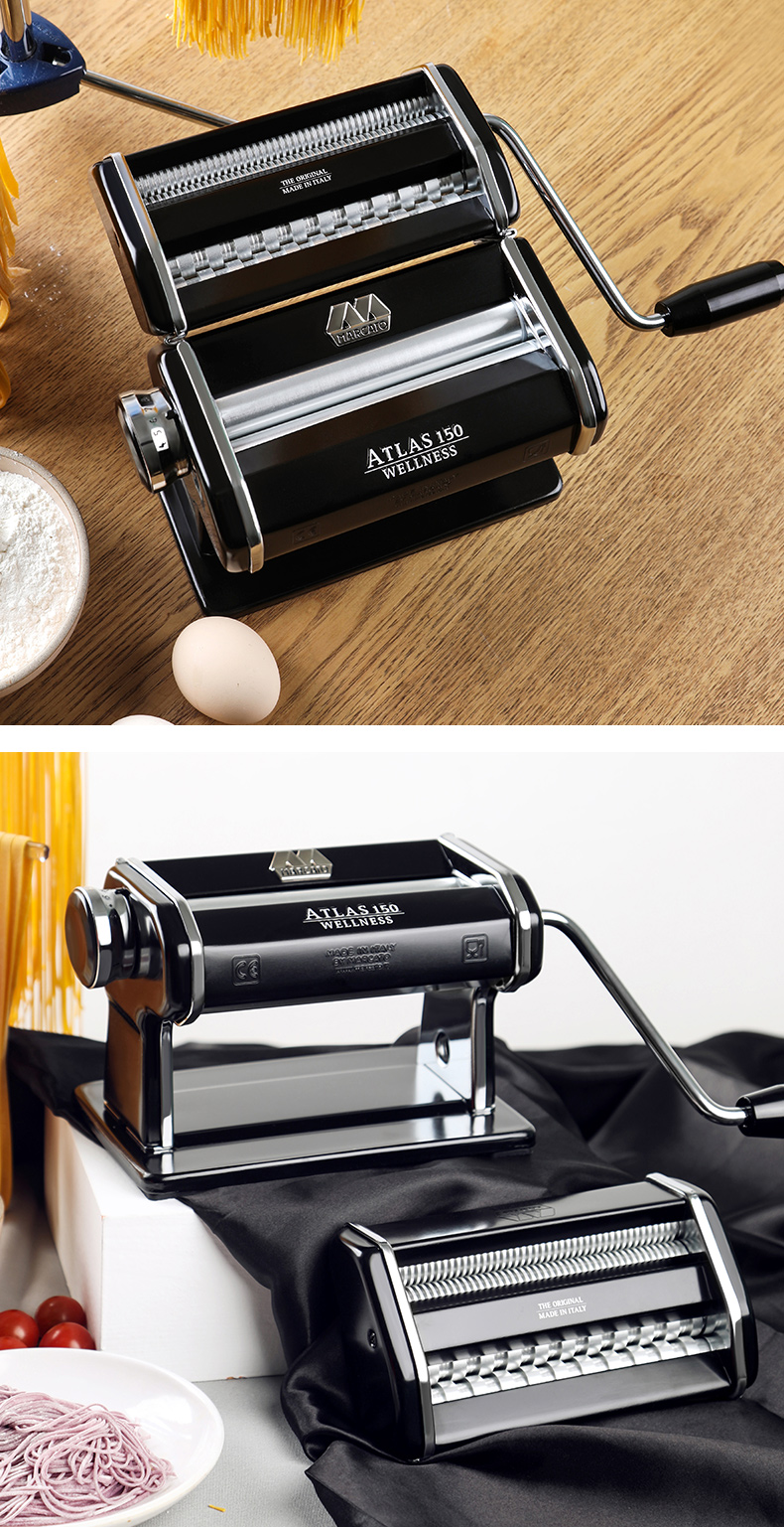 marcato意大利进口面条机 手摇家用小型多功能手动马卡多压面机擀面机