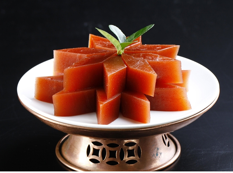 老式山楂糕500g果脯蜜饯饭店凉菜80后小吃冷盘开袋即食