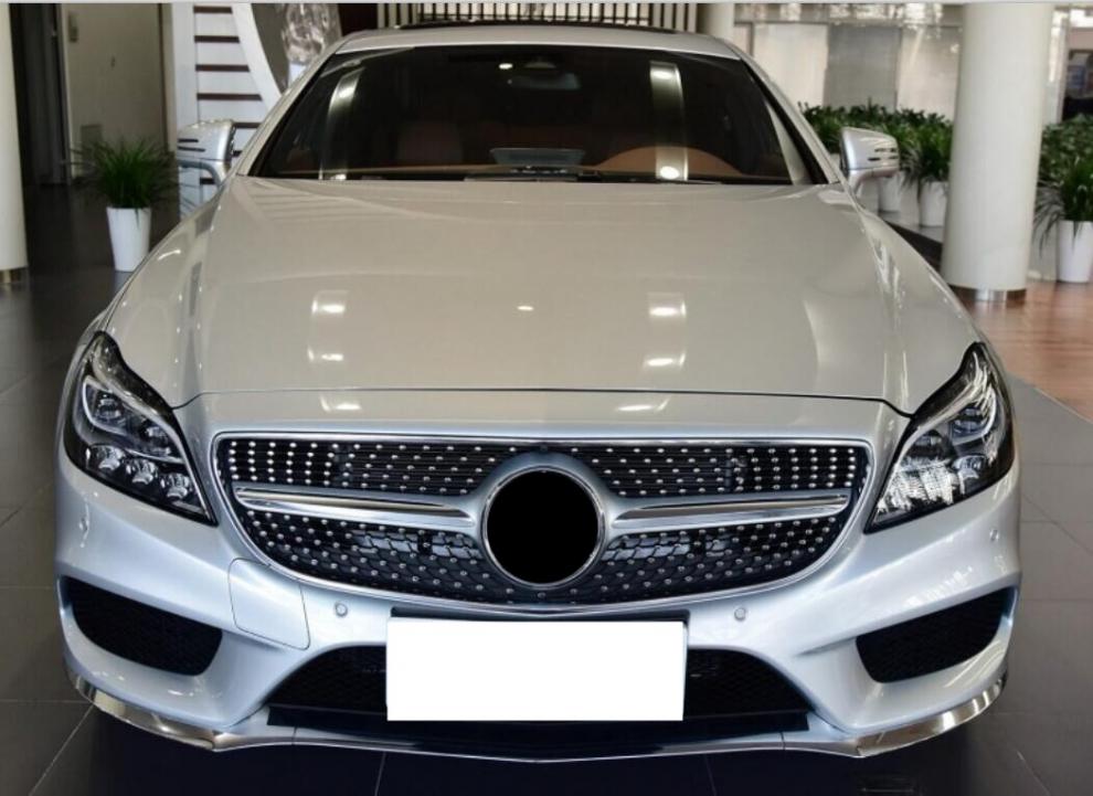 适用于奔驰w219w218w257cls350cls500cls55cls320改装满天星gt中网 11