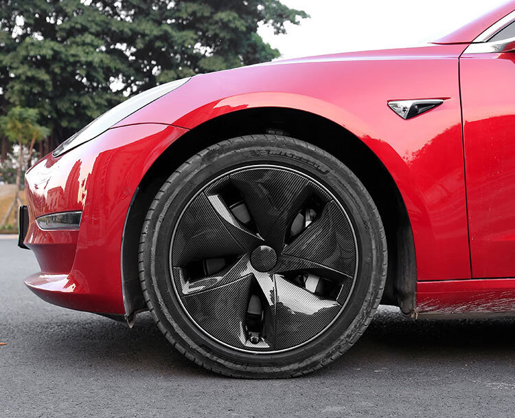 适用于特斯拉model3装tesla轮毂罩汽车轮毂盖 轮毂罩 model3大轮毂罩