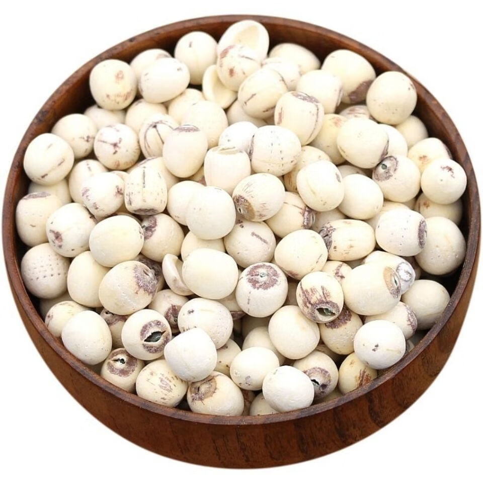 20新鲜洪湖白莲子干货去心无芯磨皮特干级去皮通芯