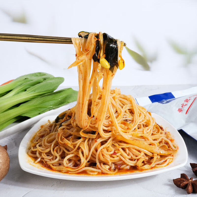 东北冷面佳木斯拌面韩式凉拌面新嘉园三姐妹风味拌面朝鲜拌冷面新嘉园