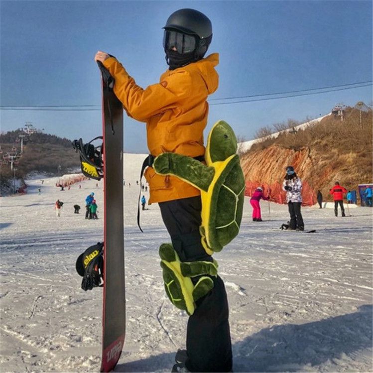 单板滑雪彩泥作品图片