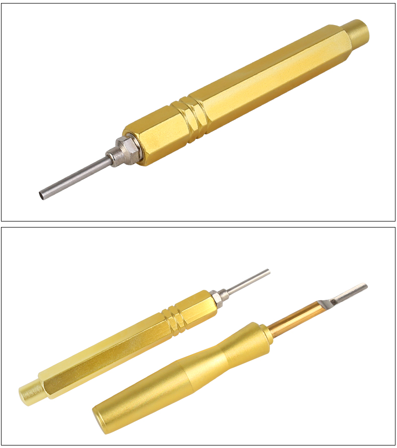 器 重载连接器公母针取针器工业航空插头冷压针端子退针器10a16a定制a