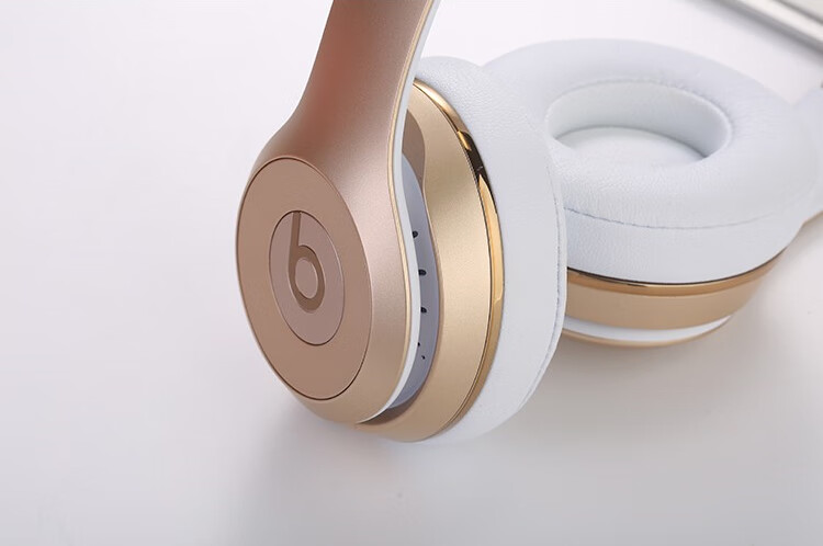 头戴式无线蓝牙耳机米奇降噪魔音b运动耳麦 国行solo3金色 现货 官方