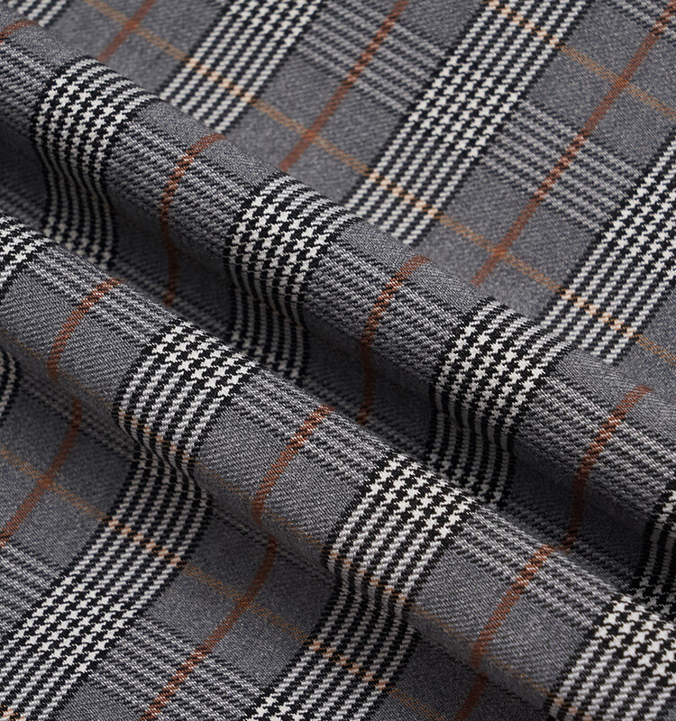 moco春秋季新品复古翻领格纹西装外套 摩安珂 多色格纹 m/165