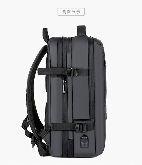 卡帝乐鳄鱼官方品牌 双肩包男士扩展大容量15.