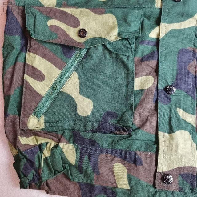 五井八七铜扣大兜夏迷老式迷彩服耐新品五井橄榄绿迷彩二型316016592