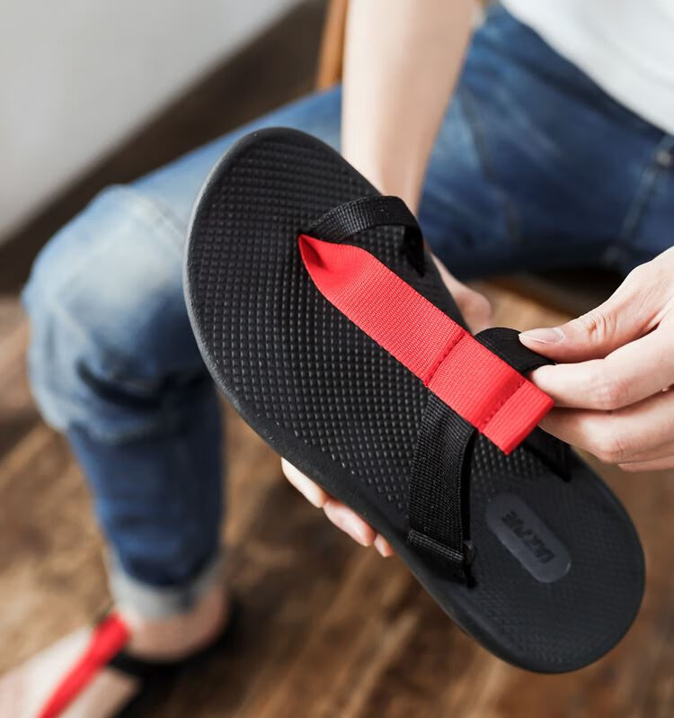 木林森 新款夹趾拖鞋男潮流夏季夹板凉拖夹脚沙滩鞋套趾夹指时尚外穿