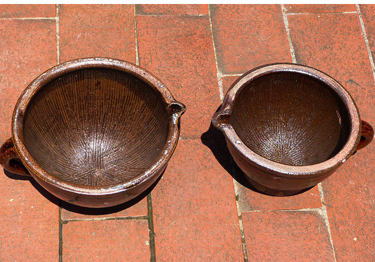 德国艾姆希(amc)德国艾姆希(amx)老式擂钵捣碎器擂米糊擂茶钵手工中药