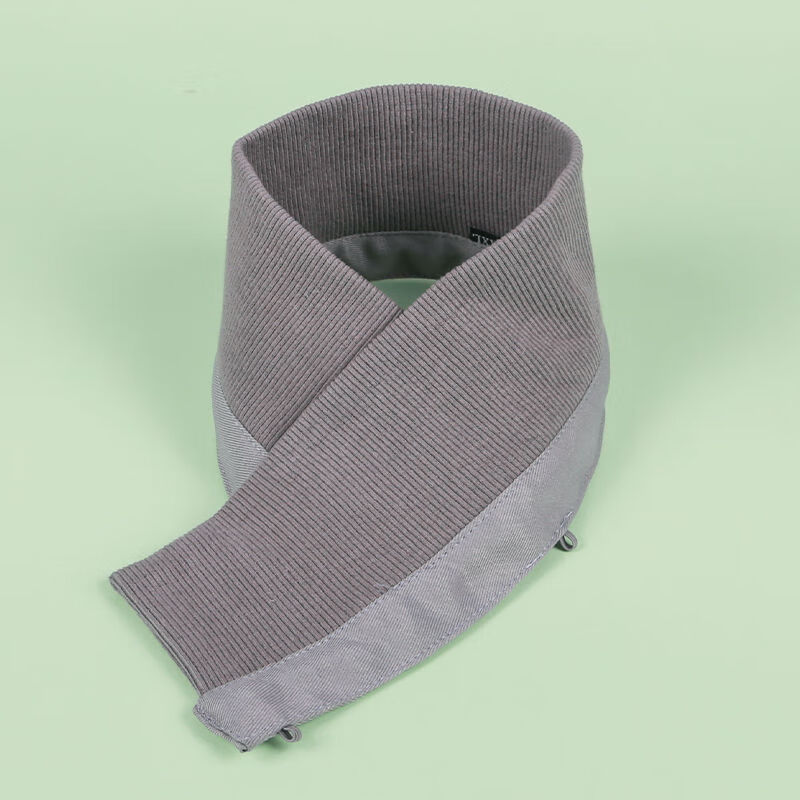 新品服领子防脏假领子针织罗纹领拆洗时尚装饰保暖立领护领套防脏假服