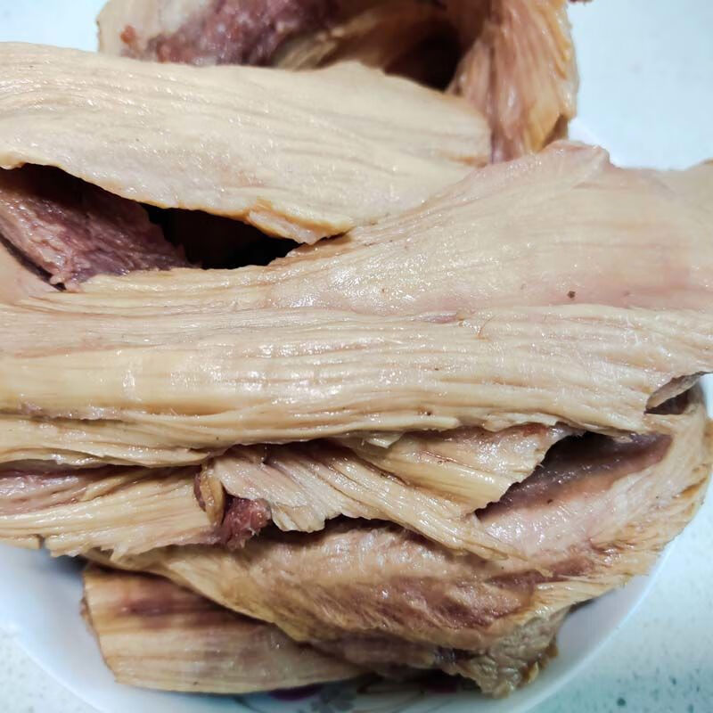 熟驴板筋新鲜驴肉 驴筋 河北特产生驴板筋 真空包装即食500g 普通快递