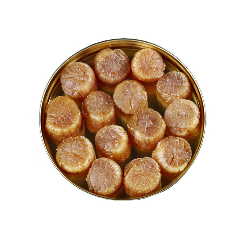 日本北海道谷宗元贝170头瑶柱野生干贝250克约85粒干货500g拍2份