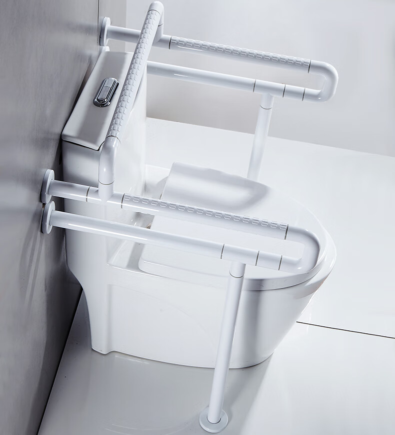 尤亮一体式不锈钢马桶坐便器栏杆防滑无障碍残疾人老人扶手 8850-3黄