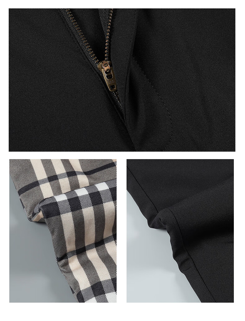 YAYA Men's 90% Goose Down Insulated Winter Suit Pants Thick Fleece Lined Straight Leg Trousers 24