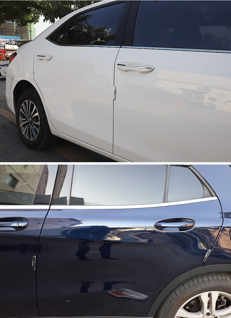 适用于汽车车门边防撞条防擦条防刮防蹭防碰条车身装饰保护贴改装用品