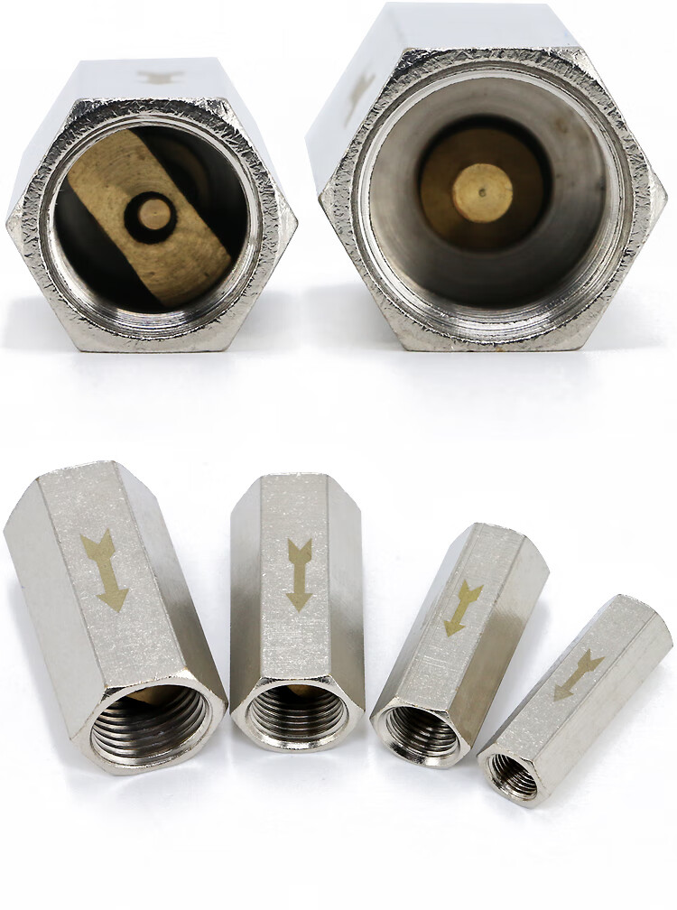 气动单向阀气压空气止逆阀气路止回阀气体逆止阀气阀单项气管接头