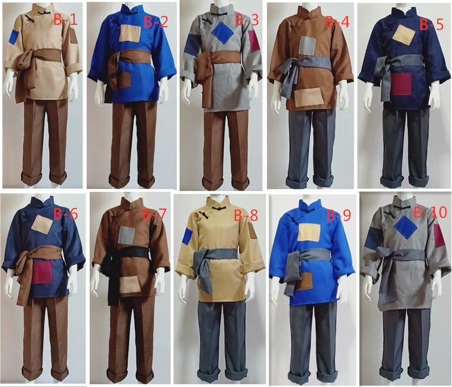 结盟者 古装乞丐农民补丁服平民叫花子流浪汉破旧衣服杨白劳旧社会