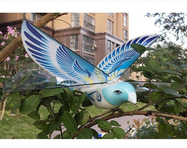 仿生鸟飞行器 会飞的小鸟玩具安全飞行器儿童礼物鸽子男女孩遥控飞