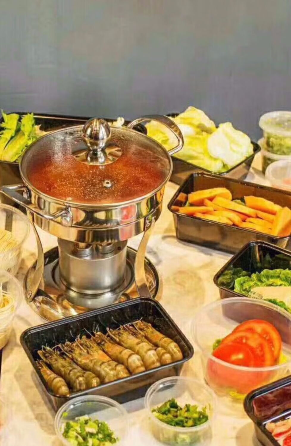 酒精炉小火锅燃料罐环保安全植物油燃料火锅安全燃料油罐替代酒精3头6