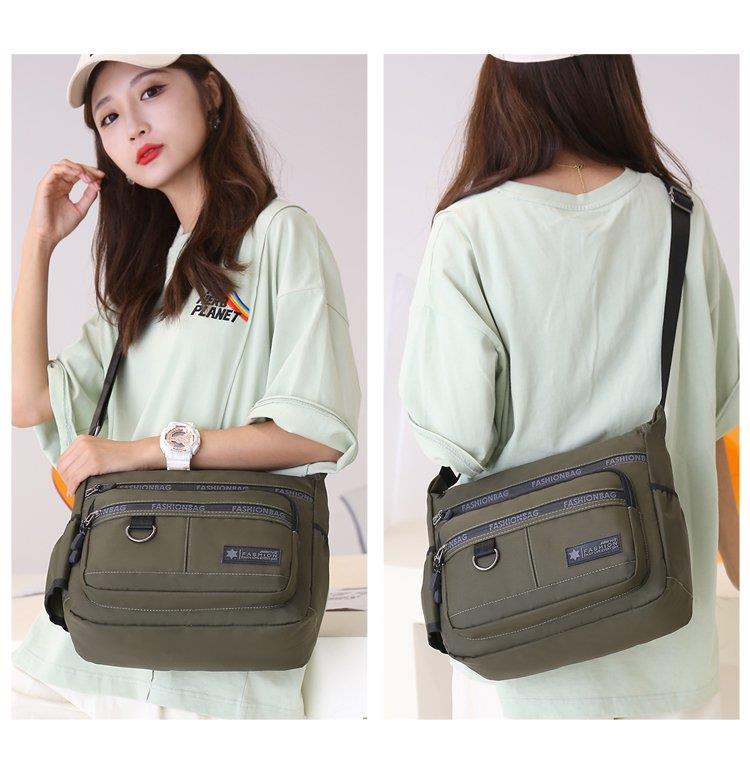 男包斜挎包新款大容量牛津布单肩包休闲防水旅行背包商务品质挎包5688