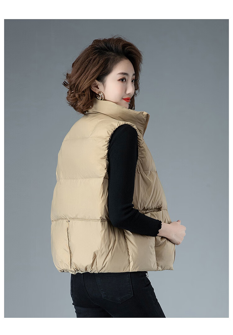 衣典零一羽绒马甲女短款2020冬季女装冬装新款时尚品牌气质韩版休闲