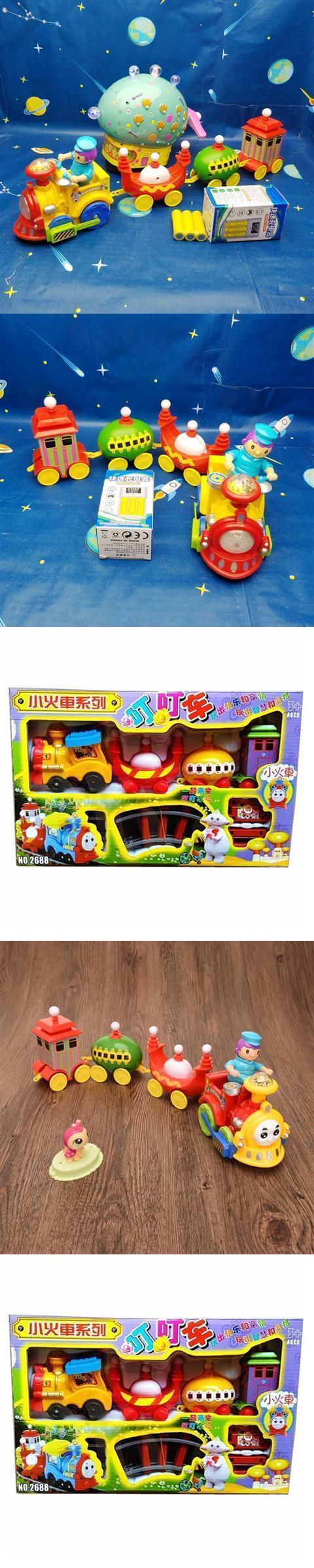 玛卡巴卡叮叮车园宝宝叮叮车花园宝宝飞飞鱼带z灯光音乐万向o轮玩具可
