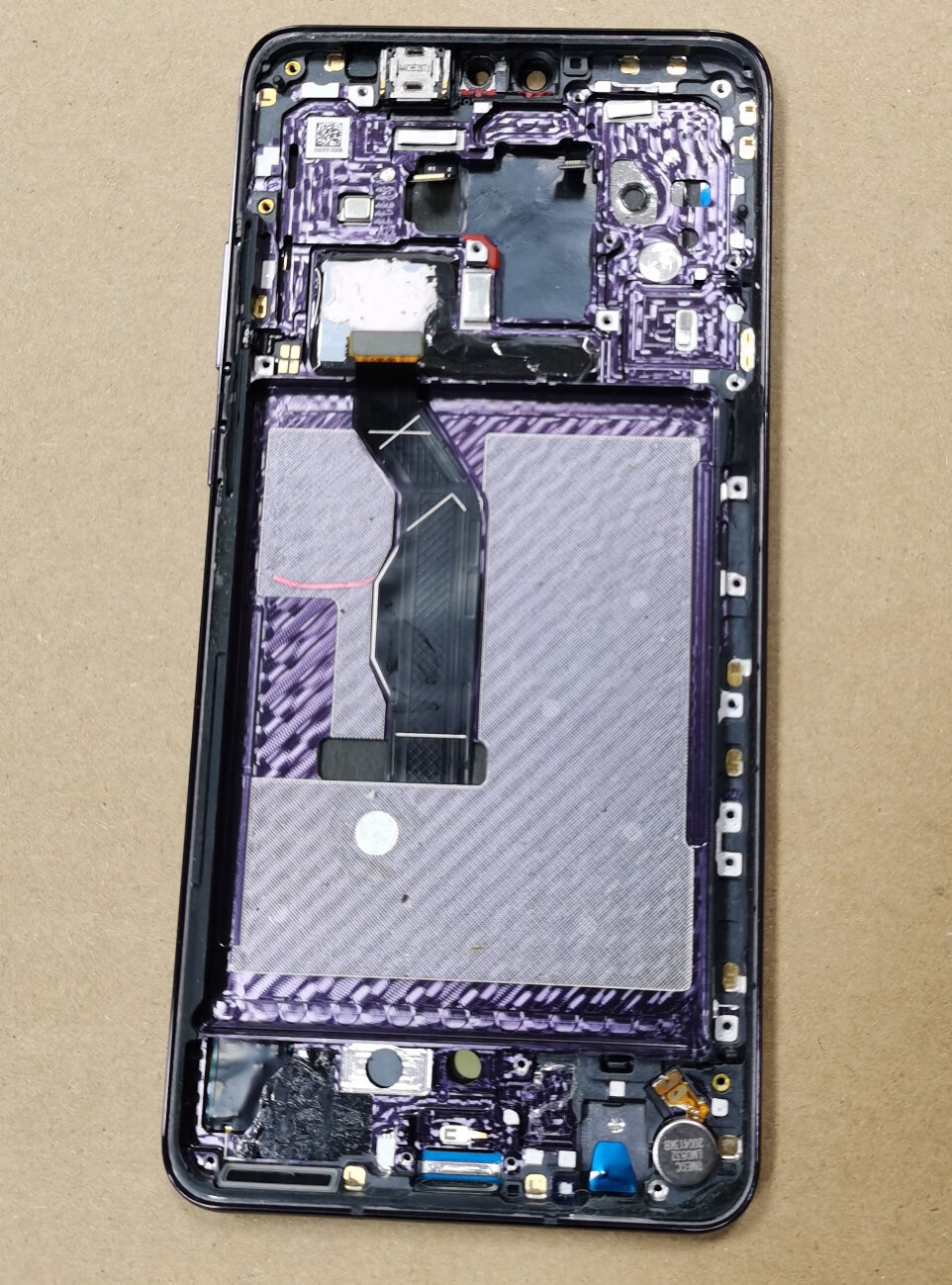 适用华为mate30屏幕总成mate20pro拆机带框触摸内外液晶mate30原装带