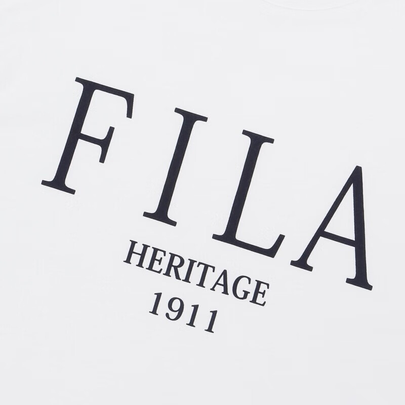 斐乐(fila)fila斐乐 店情侣短袖t恤男女同款fila标识标志夏季潮流肤