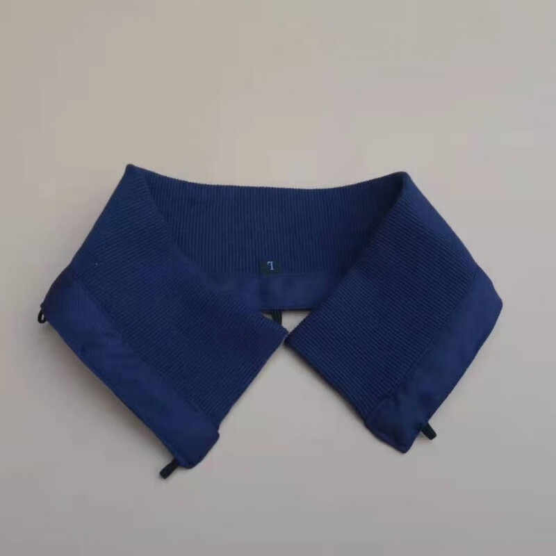 假领 guvibon guvibon新品男款羽绒服假领子假领子女针织螺纹防脏男士