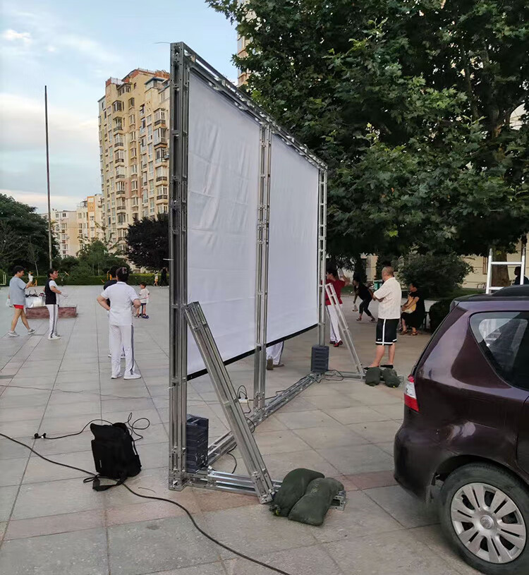 定制10x10cm小桁架热镀锌方管背景行架婚庆衍架户外活动广告牌灯光架