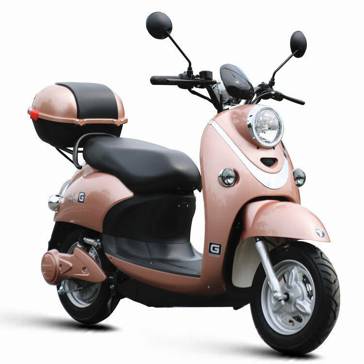 全新小龟王电动车双人男女士60v72v电摩小绵羊电瓶车高速电摩磨砂黑色