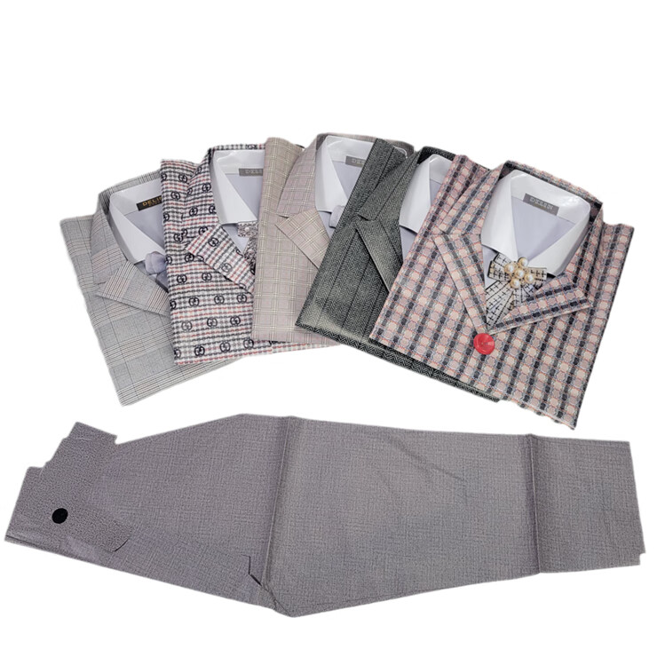 经美烧纸祭祀用品纸扎女士西服外套冥纸衣服十月一寒衣节扫墓上坟三