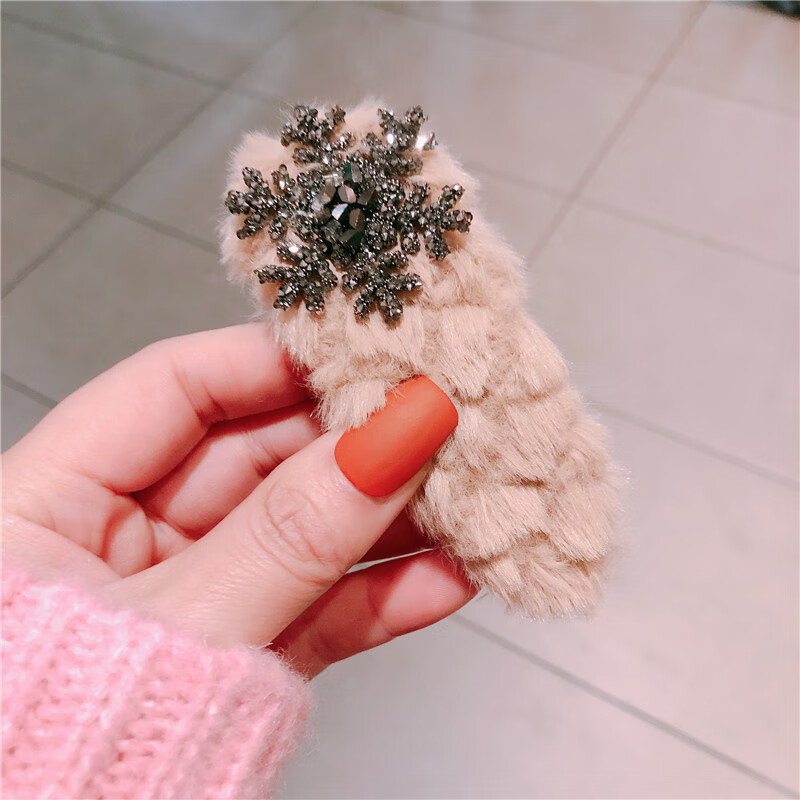 左灿女生女孩碎发头卡子网红头发小卡子发卡女碎发可爱扎头发夹子成人