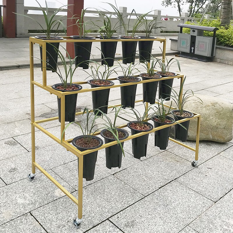 捷兆 兰花架专业兰花架北欧兰花专用架子阳台客厅多层花盆架绿萝吊兰