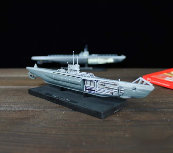 u型潜艇模型 成品 u型二战德国潜艇合金成品模型atlasu26战舰军事